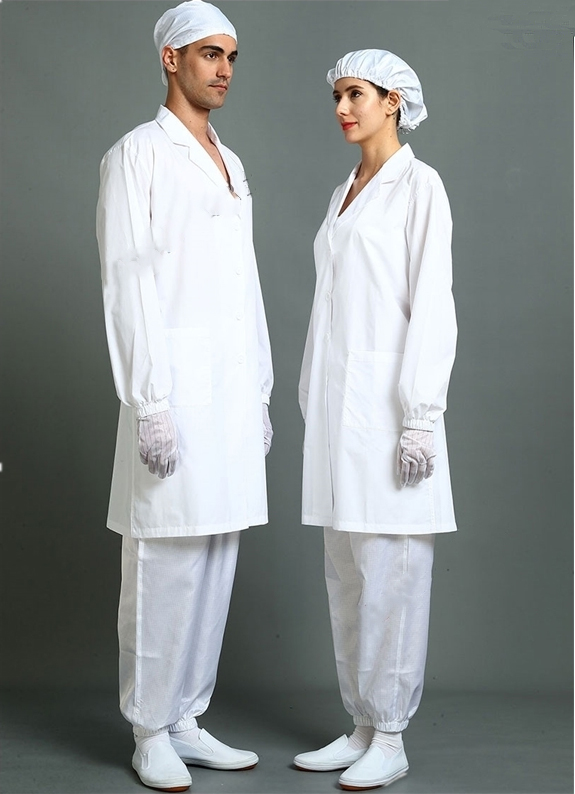 参观服Gown白色
